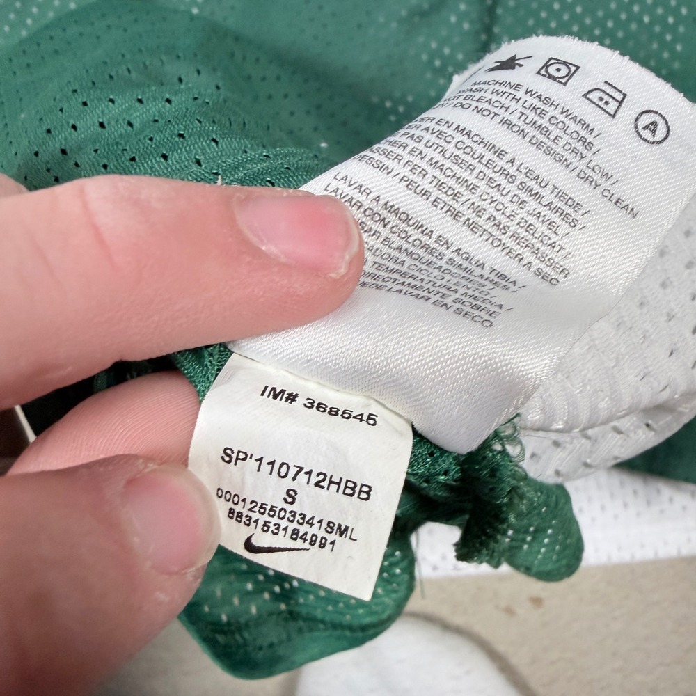 Team issued Nike Michigan State Spartans Reversible Basketball Jersey Men's S‎ - Picture 5 of 5